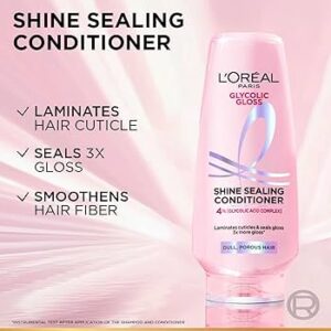loreal paris glycolic gloss shine sealing conditioner 70ml
