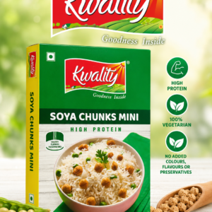 KWALITY SOYA CHUNKS MINI HIGH PROTEIN 170GM