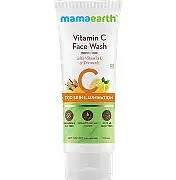 mamaearth vitamin c &turmeric daily glow face wash 100ml