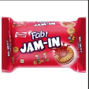parle fab jam-in  mixed jam biscuits