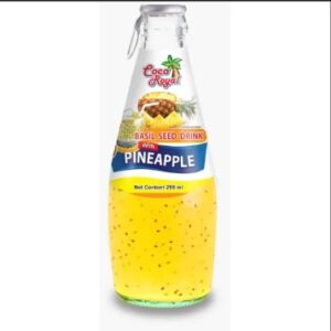 coco royal basil seed drink with pineapple 290ml