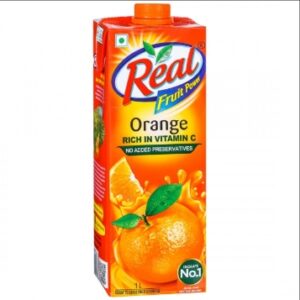 real fruit power orange rich in vitmin-c