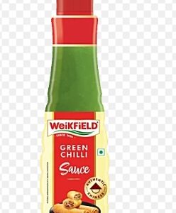 weikfield green chilli sauce 200gm