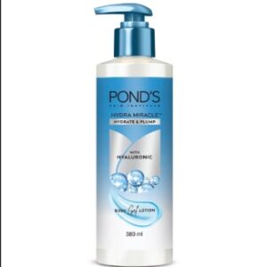 ponds hydrate&plump with hyaluronic body lotion 380ml