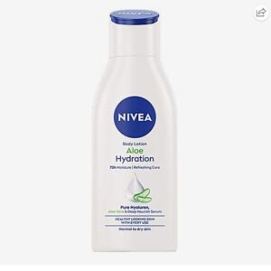 nivea aloe hydration body lotion 120ml
