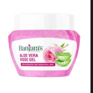banjaras aloe vera rose gel 100g