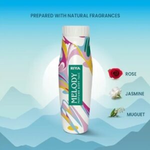 riya melody perfume body talc 100g