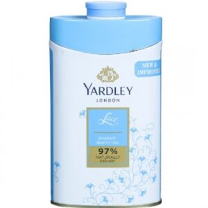 yardley london lace fragrant beauty talc 100g