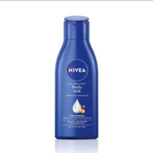 nivea nourishing lotion body milk pure hyaluron almond oil &deep nourish 120ml