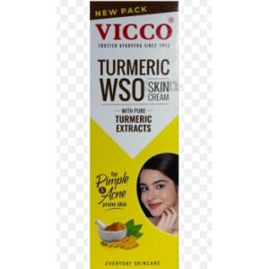 vicco turmeric wso skin cream for pimple & acne prone skin 30g