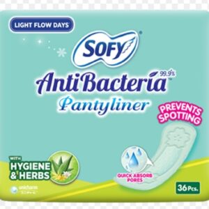 SOFY ANTI BACTERIA PANTYLINER (36UNITS)