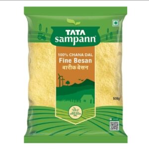 tata sampann 100% chana dal besan gram flour 500GM