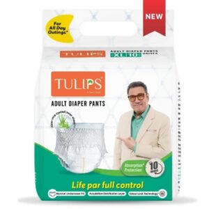 TULIPS ADULT DIAPER PANTS (XL)(10PANTS)