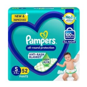 pampers all-round protection (s)(52pants)