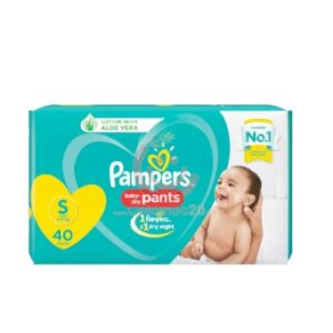 pampers happy skin pants (s)(40pants)