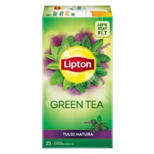 lipton green tea tulsi natura 25tea bags