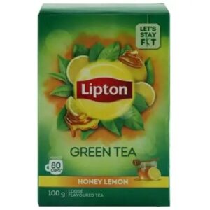 lipton green tea honey lemon tea podi 100g