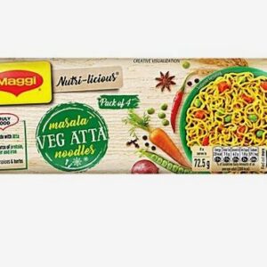 maggi masala veg atta noodles 290gm