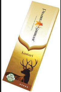 Prabhu shriram primium agarbatti kasturi 30GM
