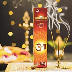 mangaldeep 3in1 incense sticks