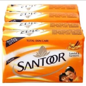 santoor skin moisturising sandal&turmeric 625GM BUY 4 GET 1 FREE