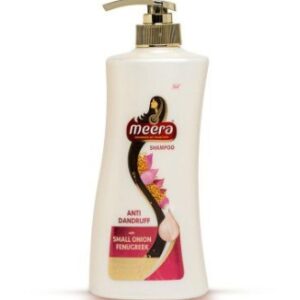 Meera  anti dandruff withsmall onion fenugreek shampoo 340ML