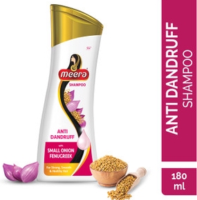 Meera  anti dandruff withsmall onion fenugreek shampoo 180ML