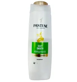 Pantene silky smooth  with pro-v + vitamin e shampoo 180ML