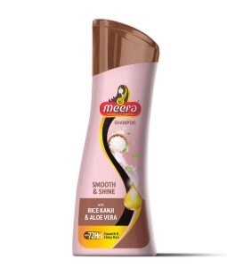 Meera  smooth & shain with rice kanji & aloe vera  shampoo 80ML
