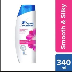 Head&shoulder anti dandruff shampoo smooth & silky nurishies dry hair & scalp 340ML