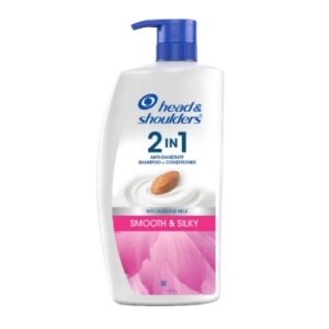 Head&shoulder 2in1 anti dandruff shampoo+conditioner smooth & silky 650ML
