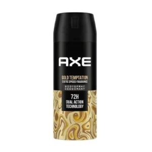 AXE GOLD TEMPTATION BODY SPRAY 72H 215ML