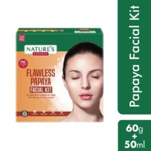 NATURES FLAWLESS PAPAYA FACIAL KIT