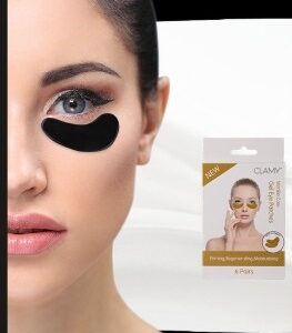 Clamy wrinkle care gel eye patches x6 packs