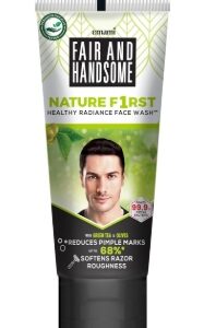 FAIR AND HANDSOME NATURE FIRST HEALTHY RADIANCE FACEWASH 50gm