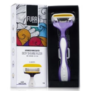 Furr advanced nano coated body shaving razor 1p