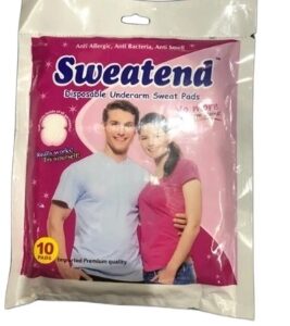 Sweatend disposable undrearm swaet pads 10p