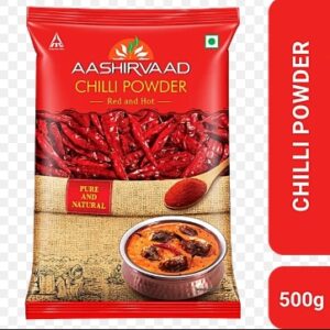 AASHIRVAAD CHILLI POWDER 500GM