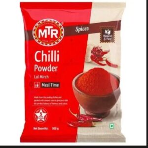 M T R CHILLI POWDER 500GM