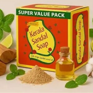 KERALA SANDAL SOAP SUPER VALUE PACK 375GM