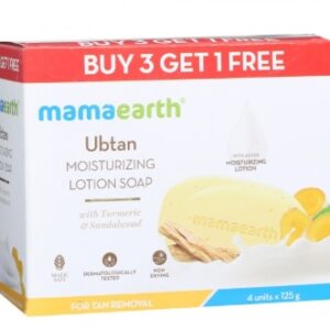 MAMAEARTH UBTAN SOAP BYE 3GET 1 FREE 500GM