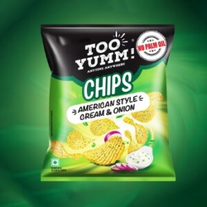 TOO YUMMI CHIPS AMERICAN STYLE CREAM&ONION