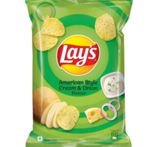LAYS AMERICAN STYLE CREAM & ONION 80G