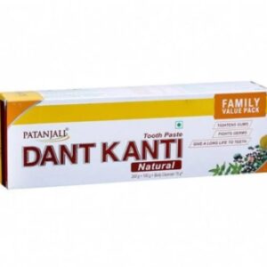 patanjali dant kanti natural toothpaste family value pack