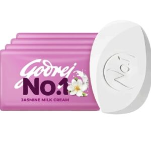 GOOREJ NO.1 JASMINE MILK CREAM SOAP 500GM