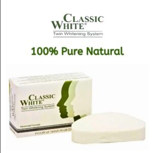 CLASSIC WHITE TWIN WHITENING SYSTEM SOAP 85GM