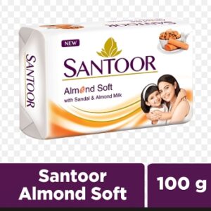 SANTOOR SANDAL & ALMOND MILK 100GM