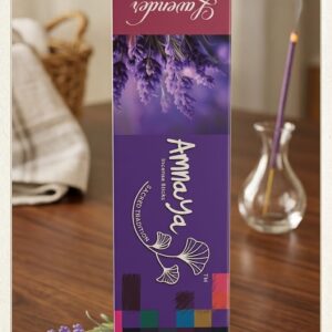Amnaya incense sticks lavender natural agarbatti 77GM