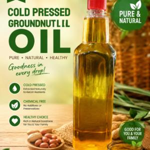 coldpress groundnut oil 1LITER