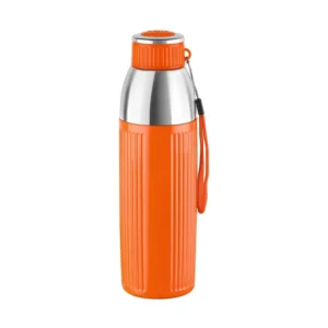 cello puro crom-x600 insulated water bottle 490ML